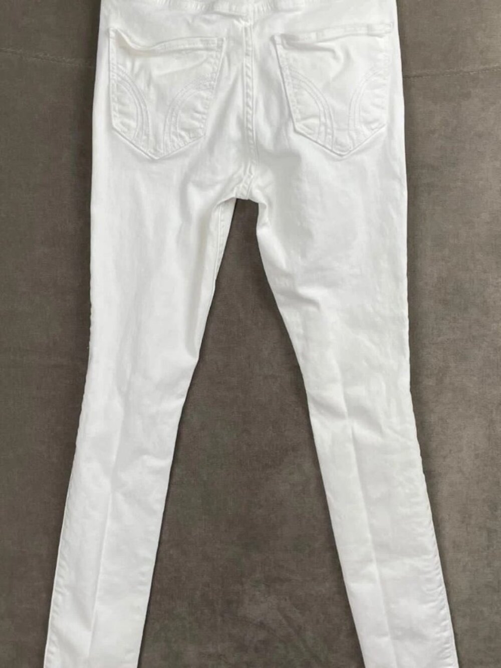 Hollister Super Skinny White Jeans Womens 24